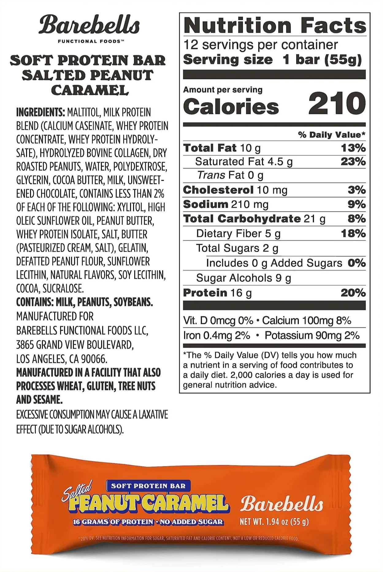 Barbells – Peanut Caramel Čokoladica