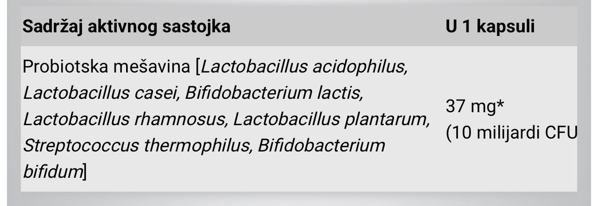 Probio Bacteria Matrix Vitalikum 120Caps