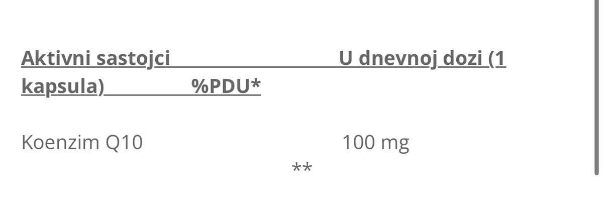 Biotechusa Q10 60Kapsula