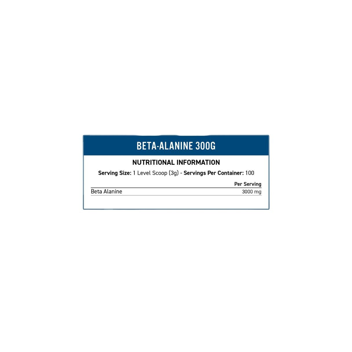 Applied Nutrition Beta Alanine 300g
