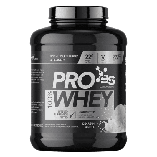 Basic PRO Whey - Sladoled & Vanila (2.27kg)