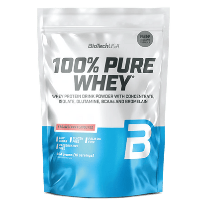 BioTechUSA Pure Whey 454gr JAGODA