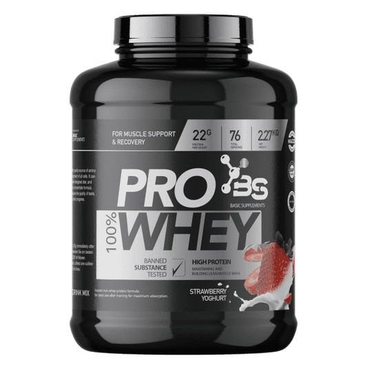 Basic PRO Whey - Strawberry (2.27kg)
