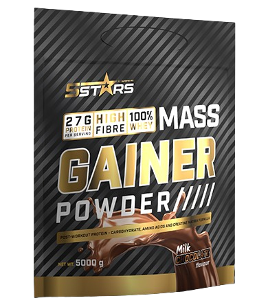 5Stars Mass Gainer – Gejner Čokolada (5kg)