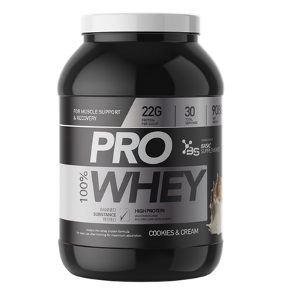 Basic PRO Whey - Cookies & Cream (908g)