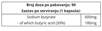Sodium/Natrijum Ostrovit 90caps