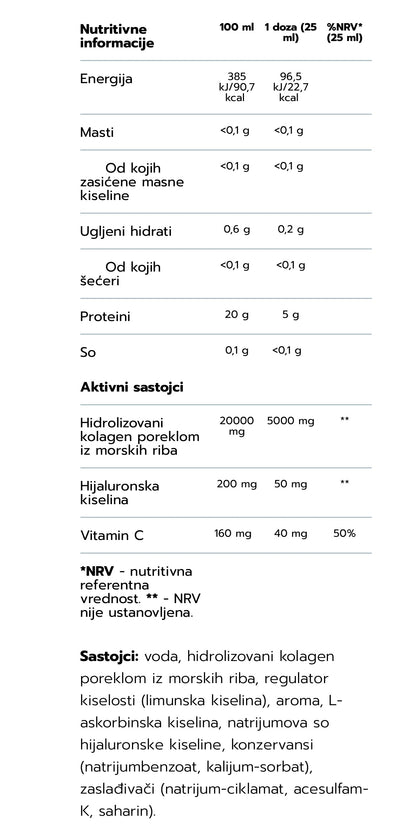 Maxler Marine Collagen - Strawberry (500ml)
