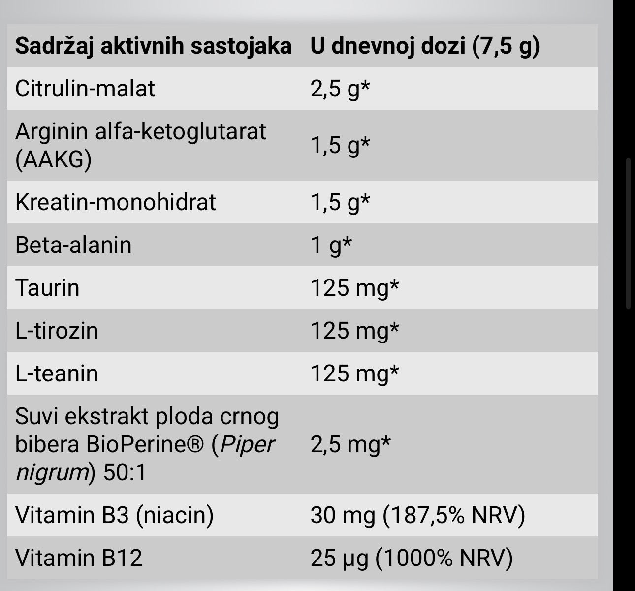 APN Pump 3G Stim Free Icy blue razz preworkout no stim
