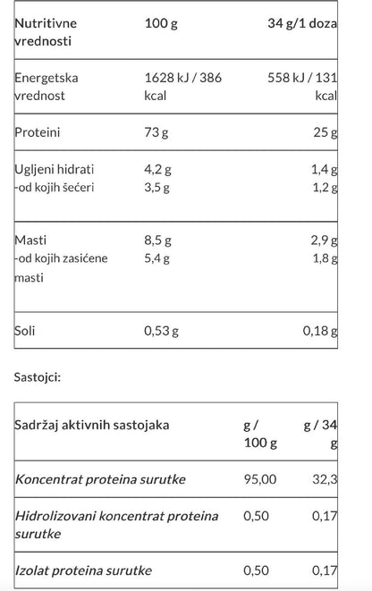 Dymatise Whey 2.1kg VANILA