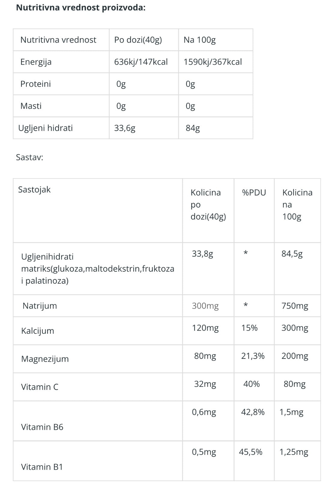 BioTechUSA Iso Tonic 30g pomorandža mango