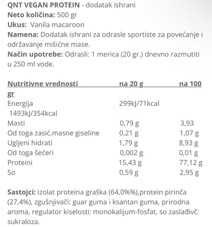 QNT Vegan Protein