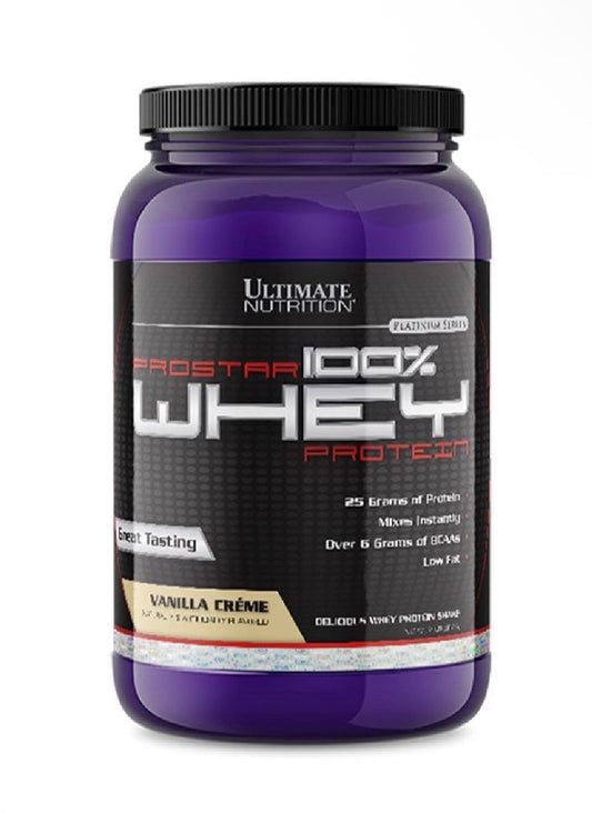 Ultimate Nutrition Prostar whey protein Vanilla creme 907g