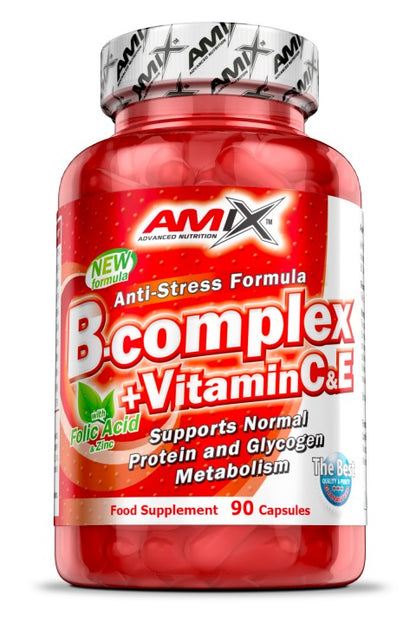 AMIX B-Complex + Vitamin C & Vitamin E (90 tab)