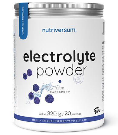 Nutriversum Electrylite Powder 320g Blue Raspberry