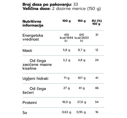5Stars Mass Gainer – Gejner Čokolada (5kg)