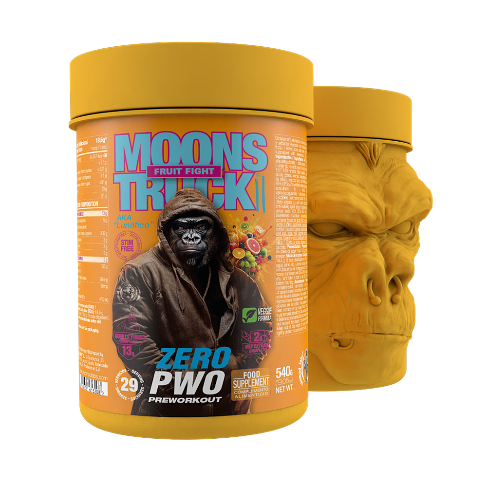 Moons Truck Zero preworkout/reaktor bez kofeina 540g Fruit Fight