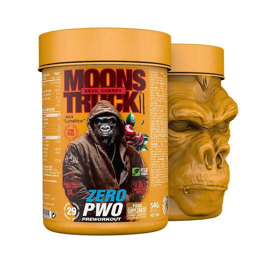 Moons Truck II Preworkout bez kofeina Zero Devil Cherry 540g
