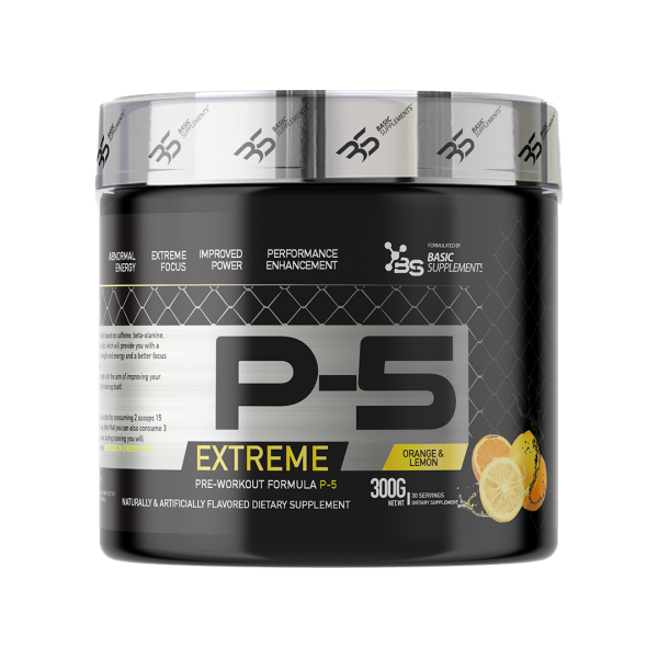 P5 300g - preworkout/ reaktor Pomorandža