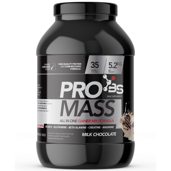 Basic PRO Mass – gejner mlečna čokolada (5.2kg)