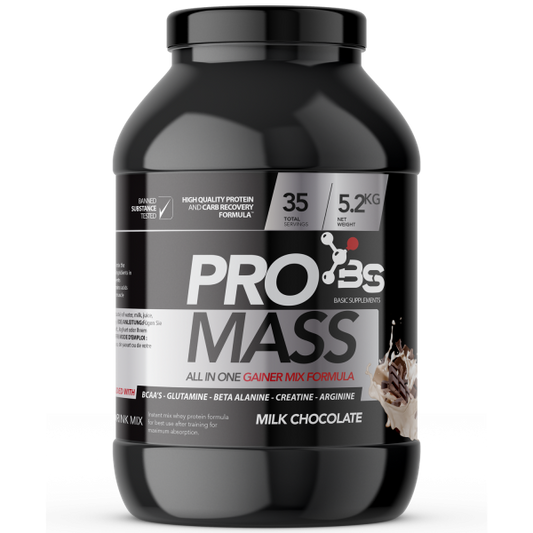 Basic PRO Mass – gejner mlečna čokolada (5.2kg)