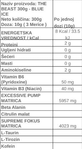 The Beast Pre-Workout – Fresh Orange