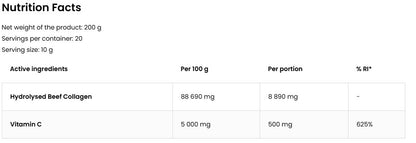 Collagen + Vitamin C pineapple 200g