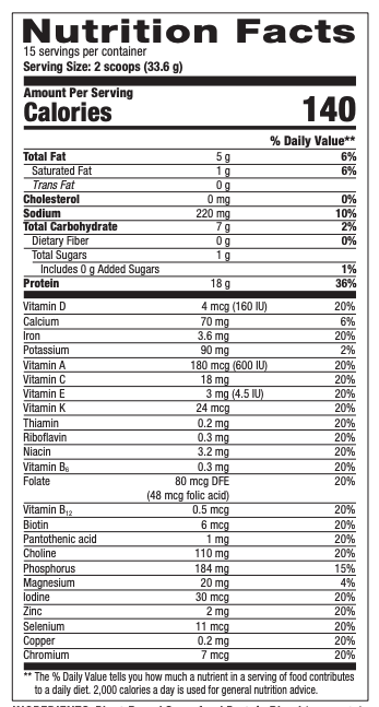 Basic Vegan Protein - Velvet Vanilla 908g