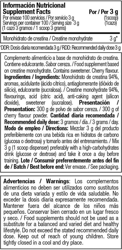 ONE RAW – Kreatin 300g Neutral Flavour