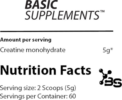 Basic Crea PRO – Kreatin Monohidrat (300g)