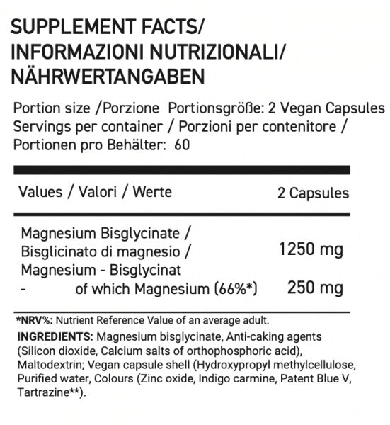 Basic MG Magnezijum Bizglicinat