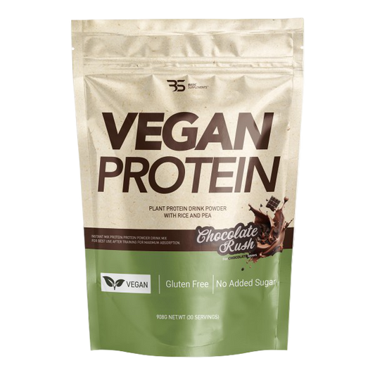 Basic Vegan Protein – Chocolate Rush 908g