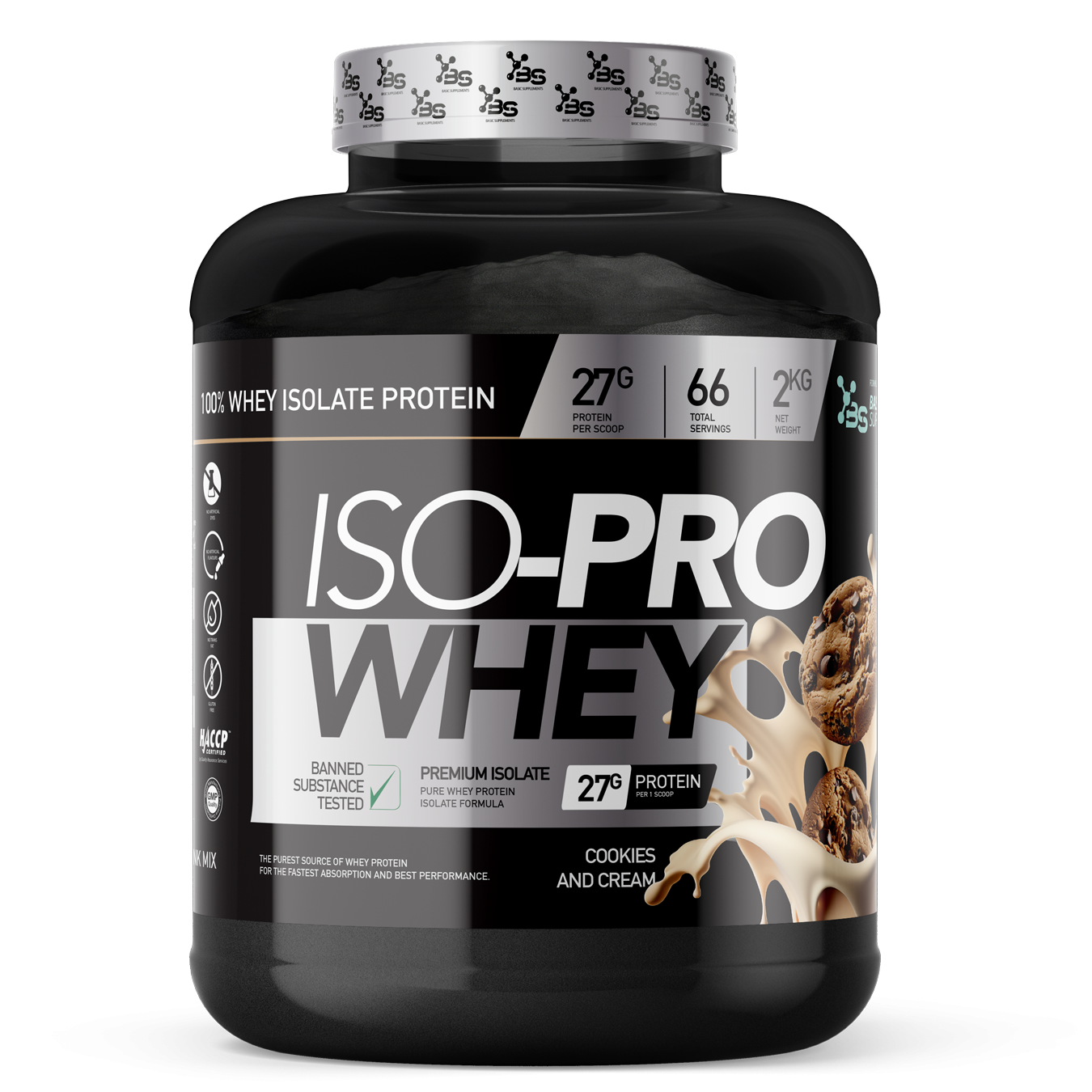 Basic Iso PRO – Cookies & Cream (2kg)