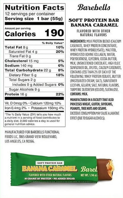 Barbells – Banana Dream Čokoladica