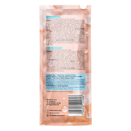 Aqua Kick Electrolyte - elektroliti breskva (10g)