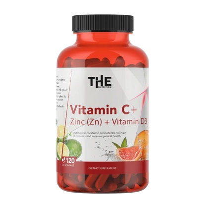 THE Nutrition Vitamin C + Cink + D3