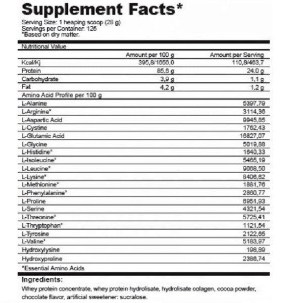 THE Amino Whey Hydro 3,5kg Jagoda