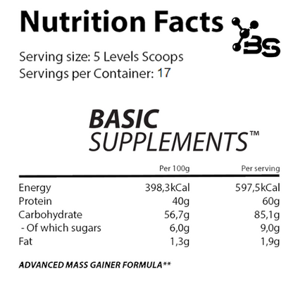 Basic PRO Mass- gejner jagoda 2.6kg