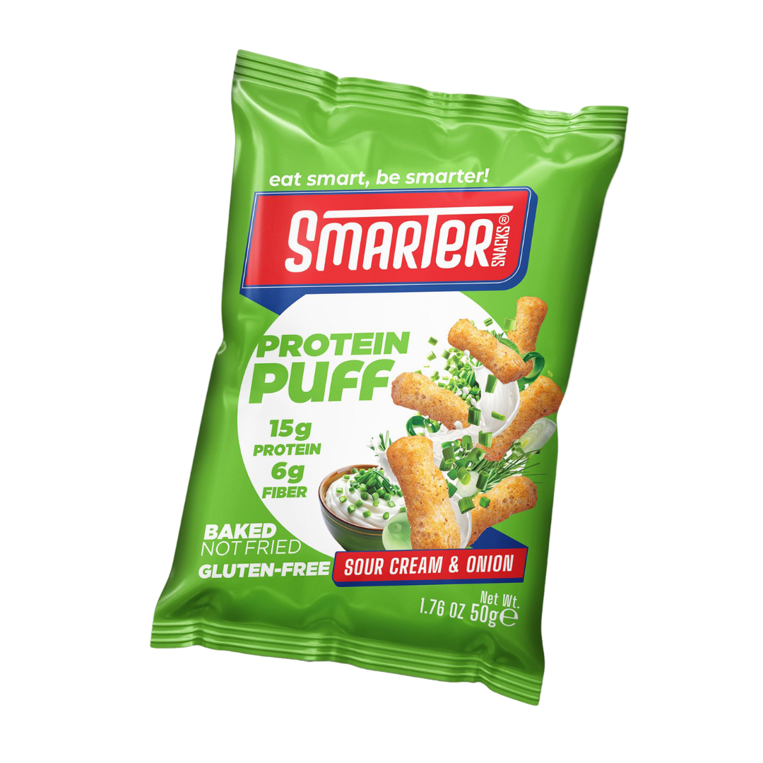 Smarter Snacks Puff Sour Cream 50g