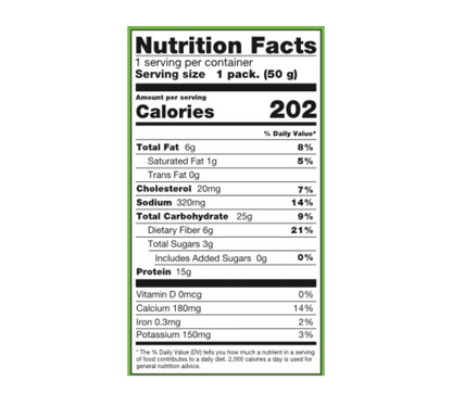 Smarter Snacks Puff Sour Cream 50g