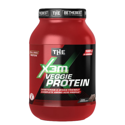 THE Nutrition X3M Veggie Protein 1kg Chocolate