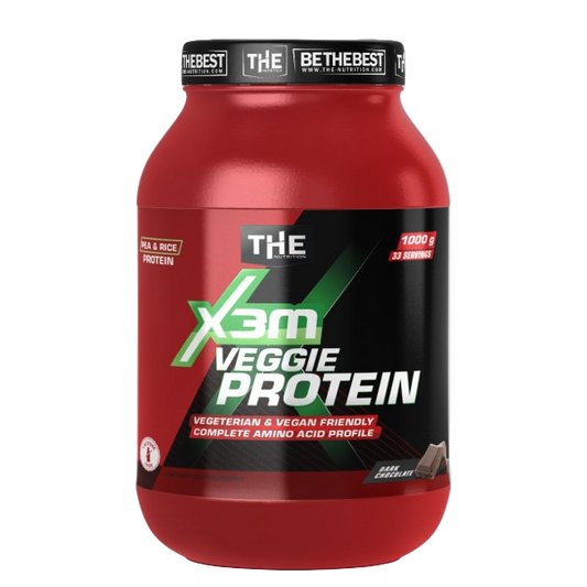 THE Nutrition X3M Veggie Protein 1kg Chocolate